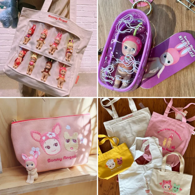 

Sonny Angel Peripheral Storage Box Storage Bag Gift Box Canvas Bag Keychain Pen Holder Luggage Compartment Birthday Xmas Gifts