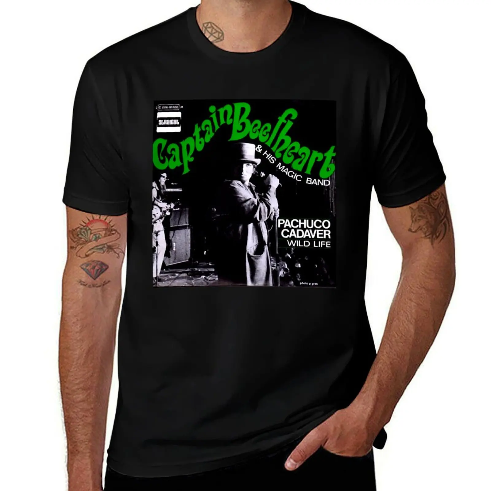 

Vintage Classic Captain Beefheart Magic Band Pachuco Cadaver Wild 1970 T-Shirt affliction shirts new edition mens t shirts pack
