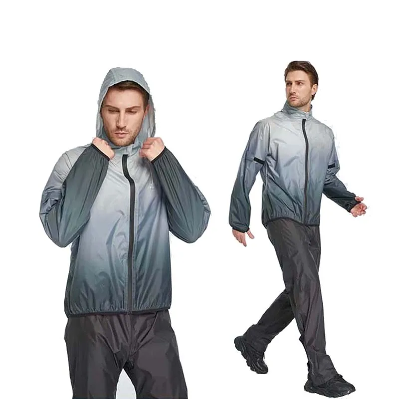 

Легкий и тонкий дождевик ПОЛЕ, водонепроницаемые плащи для мотоциклистов, дождевики для мотоциклистов, байкерские дождевики, костюмы Four Seasons унисекс