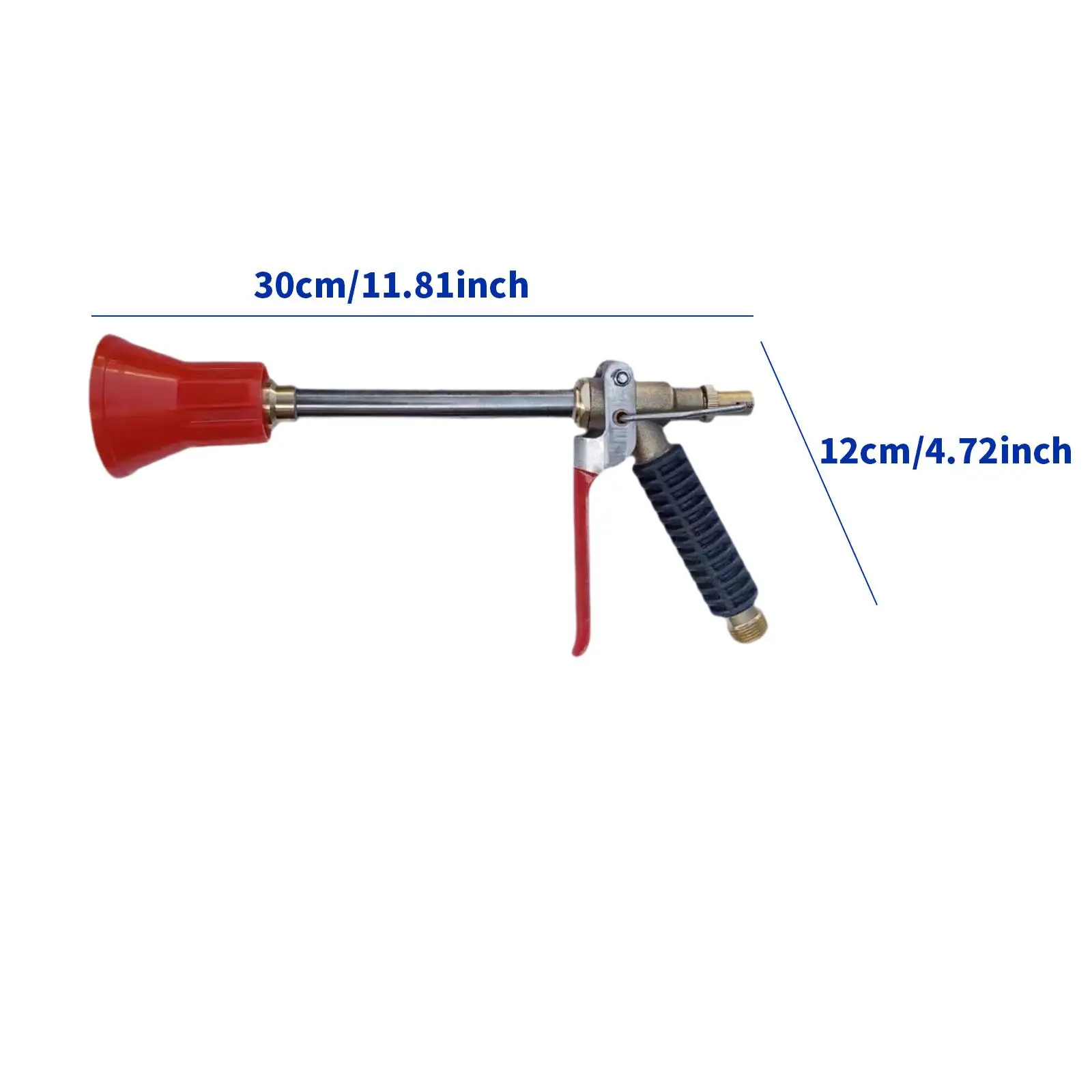 رذاذ الماء عالي الضغط قابل للتعديل، موصل سريع معدني، سهل الاستخدام للتنظيف الفعال