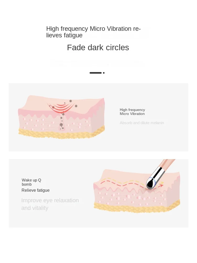 Envío Gratis instrumento de embellecimiento de ojos masaje de ojos crema de ojos importación eliminación de ojeras ojeras calmante miopía inteligente