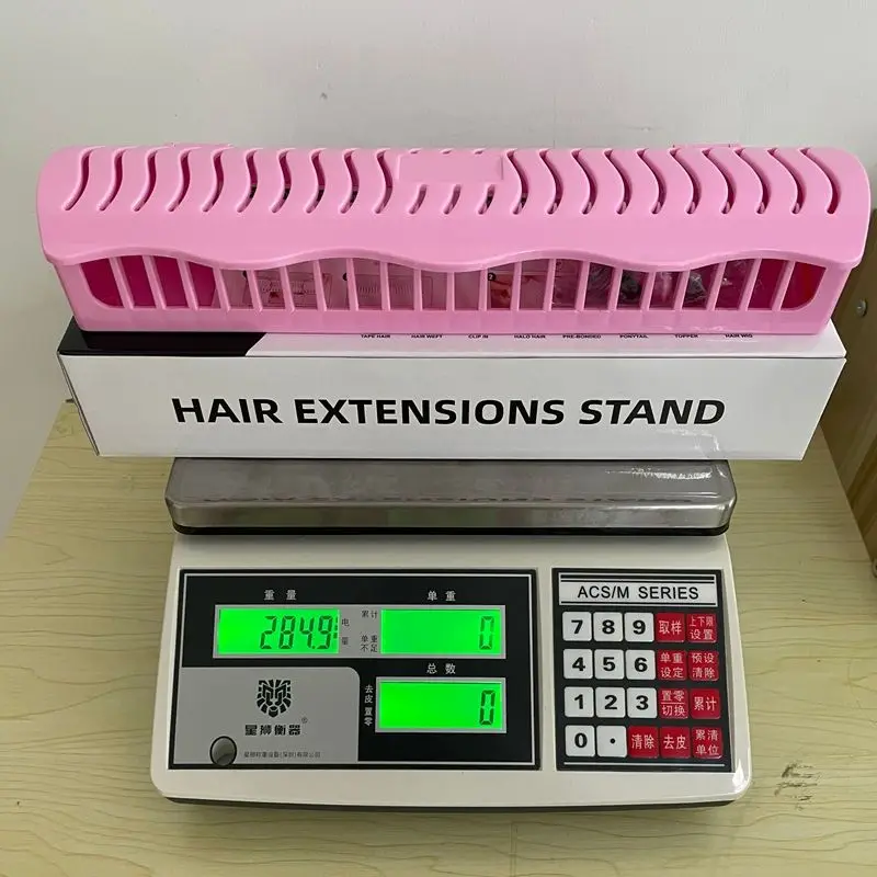 Hair Extension Holder Wigs Display Hair Styling Weaving Wig Storage Rack for Barber Hair Extension Stand