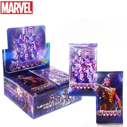 Marvel The Avengers Captain America Spiderman Iron Man Cartoon custom collector's Edition Card Creative Anime Movie Card