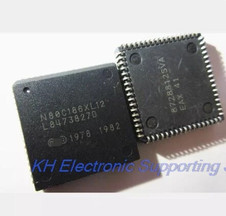 

(5piece) N80C186XL12 N80C186XL20 N80C186 PLCC68 Chipset