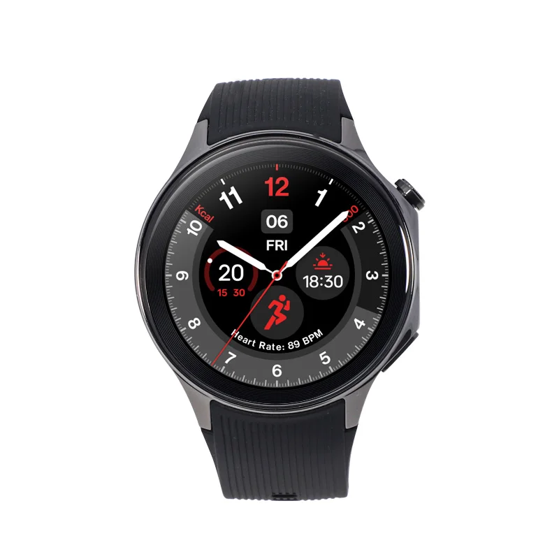 Global Version OnePlus Watch 2 Smart Watch 2GB RAM 32GB ROM 1.43'' AMOLED Display Google Wear OS 4 Dual Frequency GPS NFC Watch