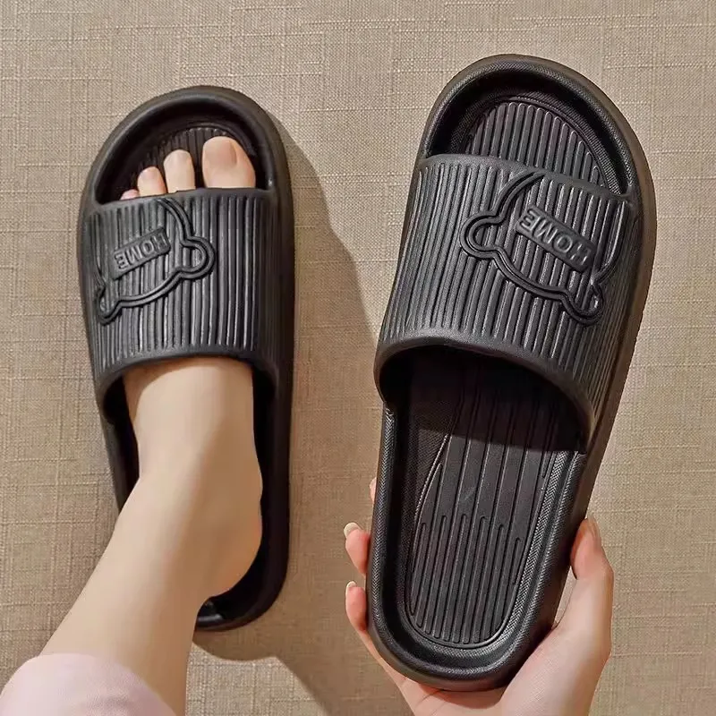 2024 Men Women Soft Sole Cloud Slippers Thick Platform Indoor Outdoor Beach Sandals Summer EVA Non Slip Flip Flops