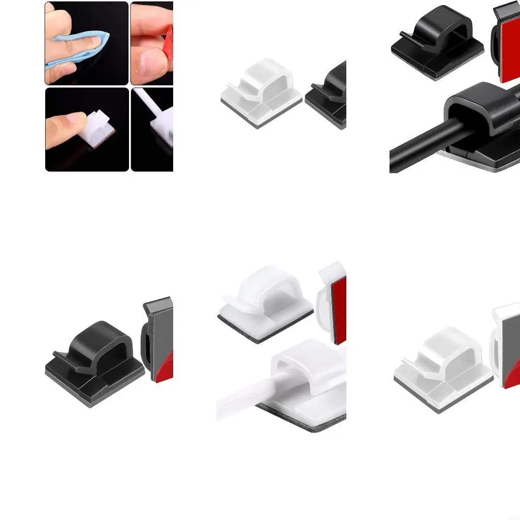 193A 60 Pack Outdoor Light Clips String Lights Adhesive Clips for String Lights