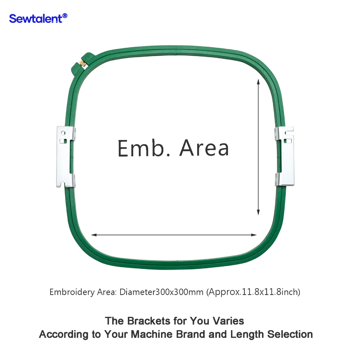 Sewtalent industry Plastic Embroidery Hoops for Ricoma (exclude for EM1010) Sewing and Embroidery Machine Rings Tubular Frames