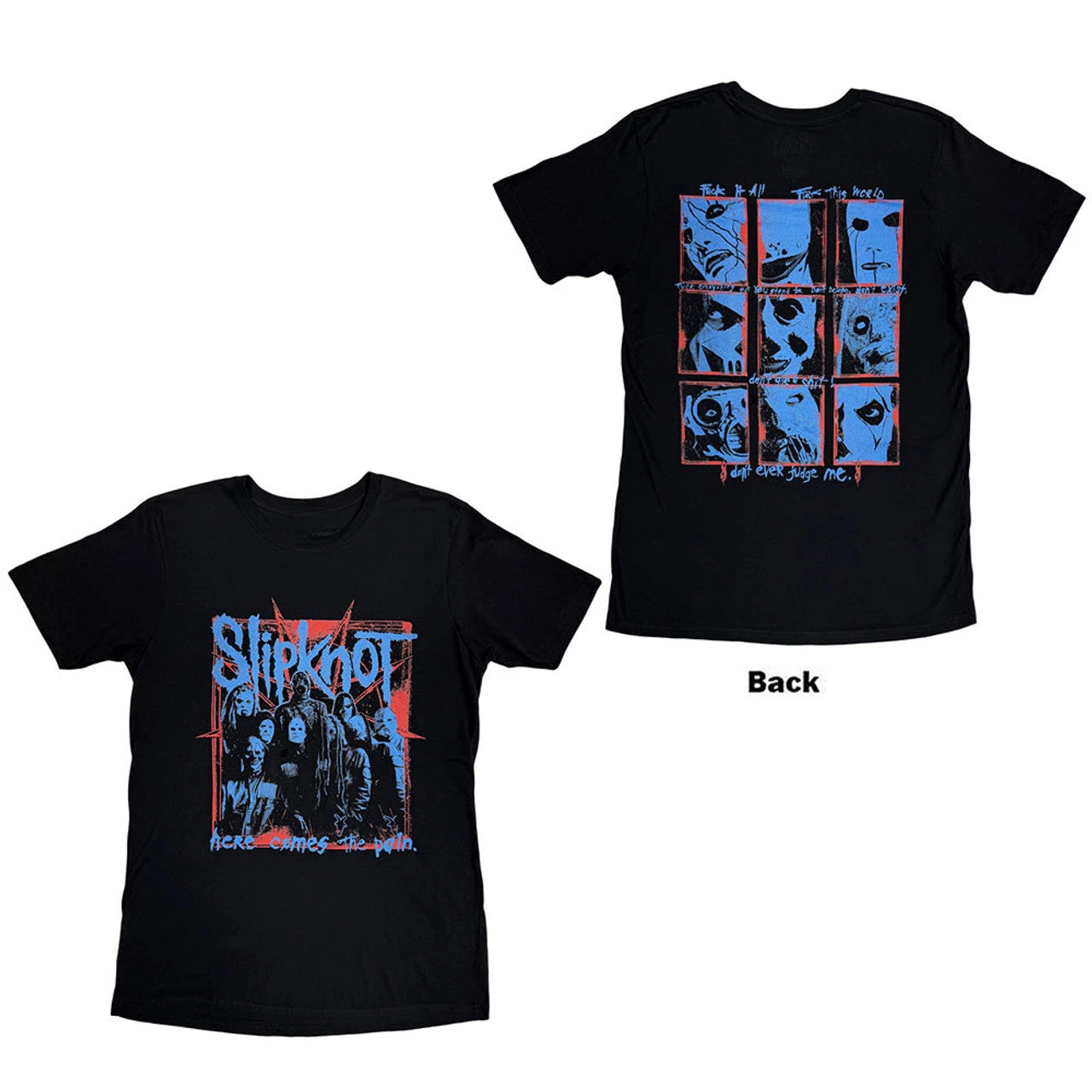 Torn Apart Slipknot Alternative Metal Band Grafik-T-Shirt aus Baumwolle für Männer und Frauen, Streetwear-T-Shirt – Detail 5