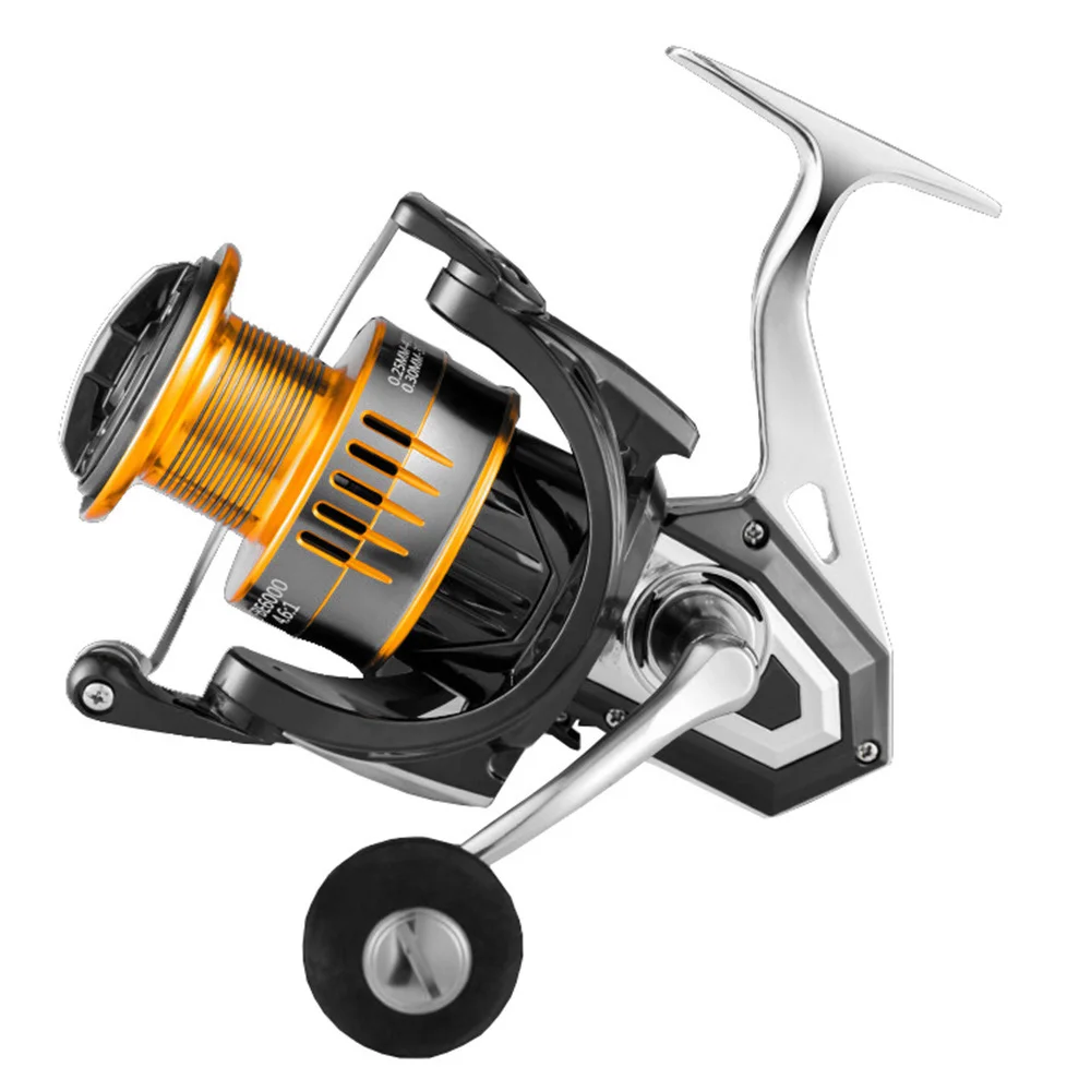 4.6:1 All MetalFishing Reel 21Kg Max Drag Power Spinning Wheel Fishing   Rod Wheel Remote Casting Wheel Fishing Gear