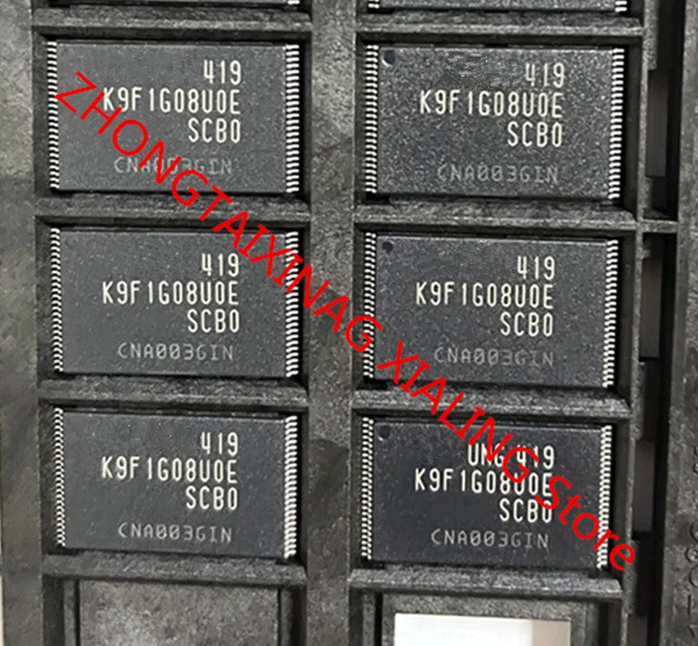 10PCS new original K9F1G08U0E-SCB0 K9F1G08U0E SCB0 K9F1G08UOE-SCBO K9F1G08UOE TSOP48