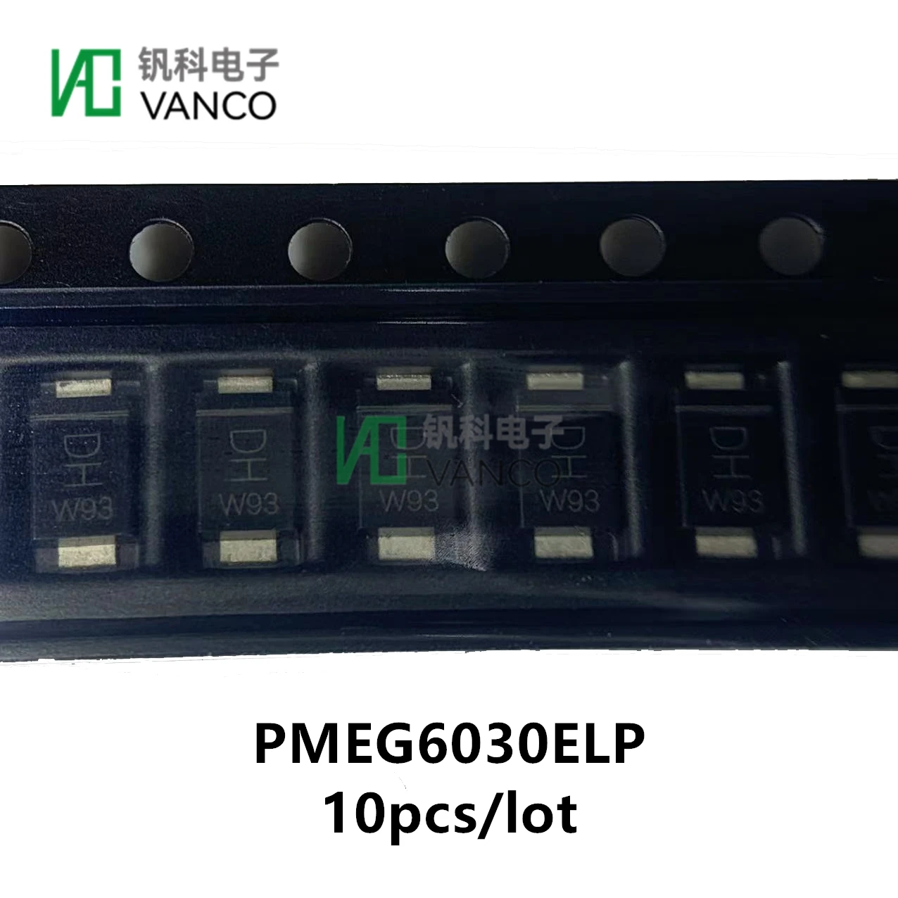 10 Stks/partij Transistor Kit PMEG6030ELPX 60V 3A SOD128 In Sctock