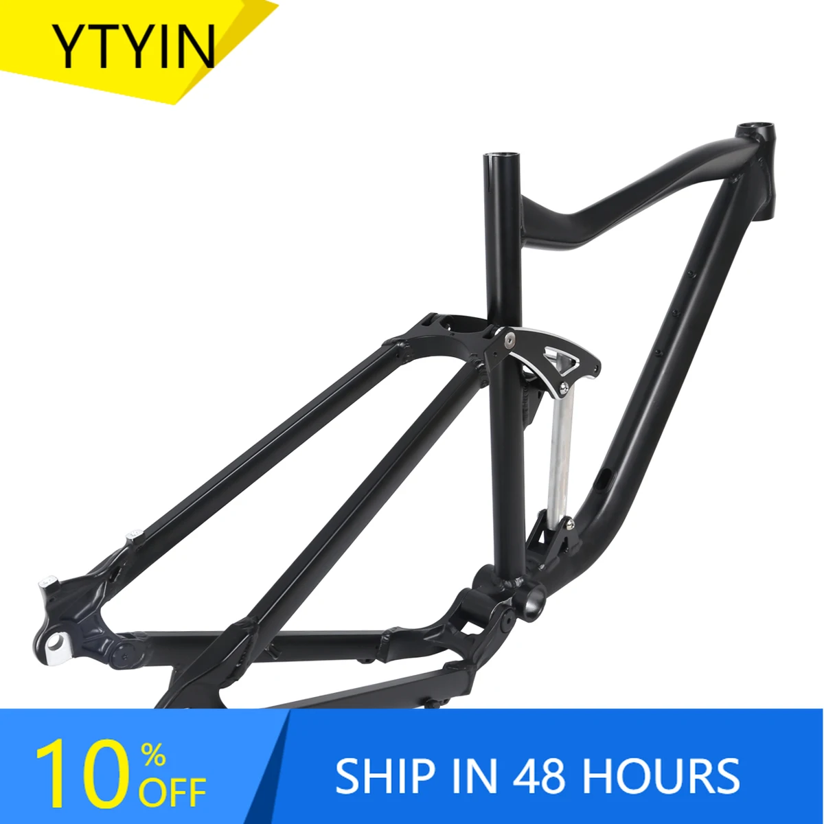 

YTYIN Electric Assist Ebike Frame 27.5 29Er Full Suspension Frame Battery Cases Aluminum Alloy cycling