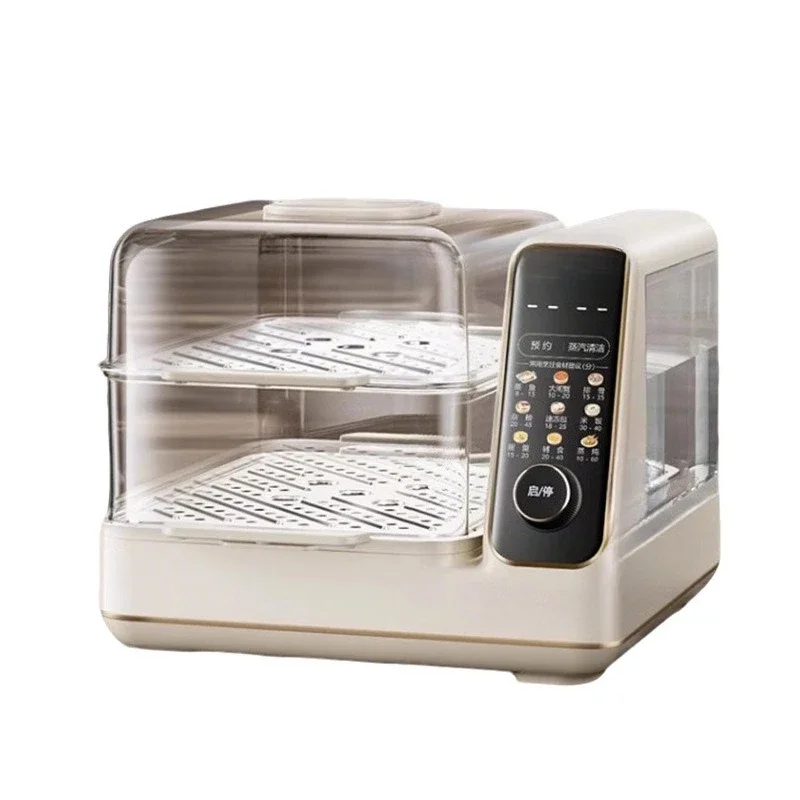 

Electric steamer multi-functional household, stainless steel layer large-capacity steamer