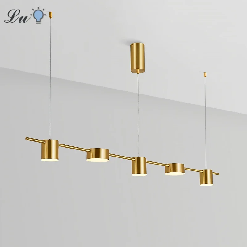 Lustres LED modernos para sala de estar, mesa de jantar candelabro do teto, cozinha pendurada luz, lâmpada de iluminação interior