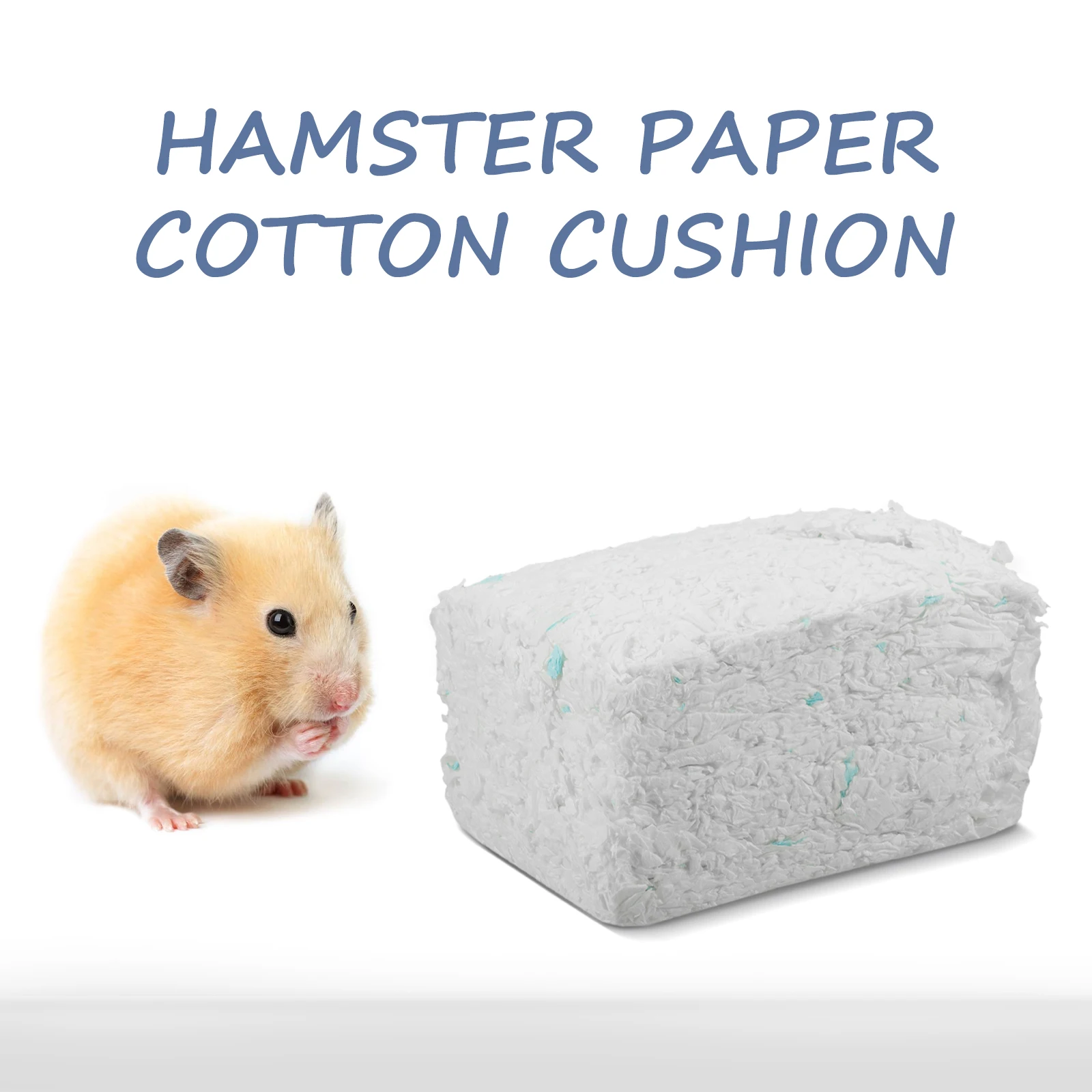 Absorbent Bedding Swarf For Hamsters Small Pet Nesting Material Natural Wood Chips Odor Control Hamster Bedding
