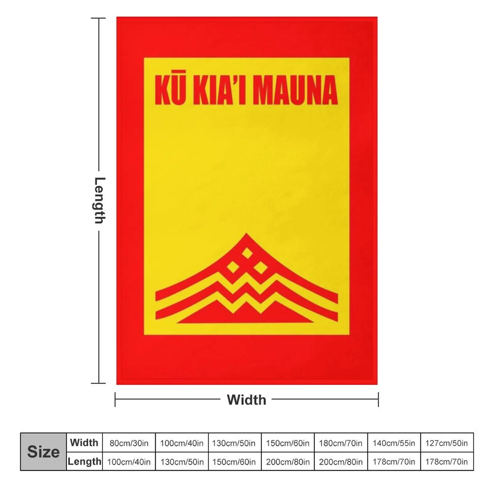 Kupuna Flag Ku Kiai Mauna Shirt Protect Defend Kanaka Maoli Kea Stop TMT Throw Blanket Plush christmas gifts Cute Plaid Blankets