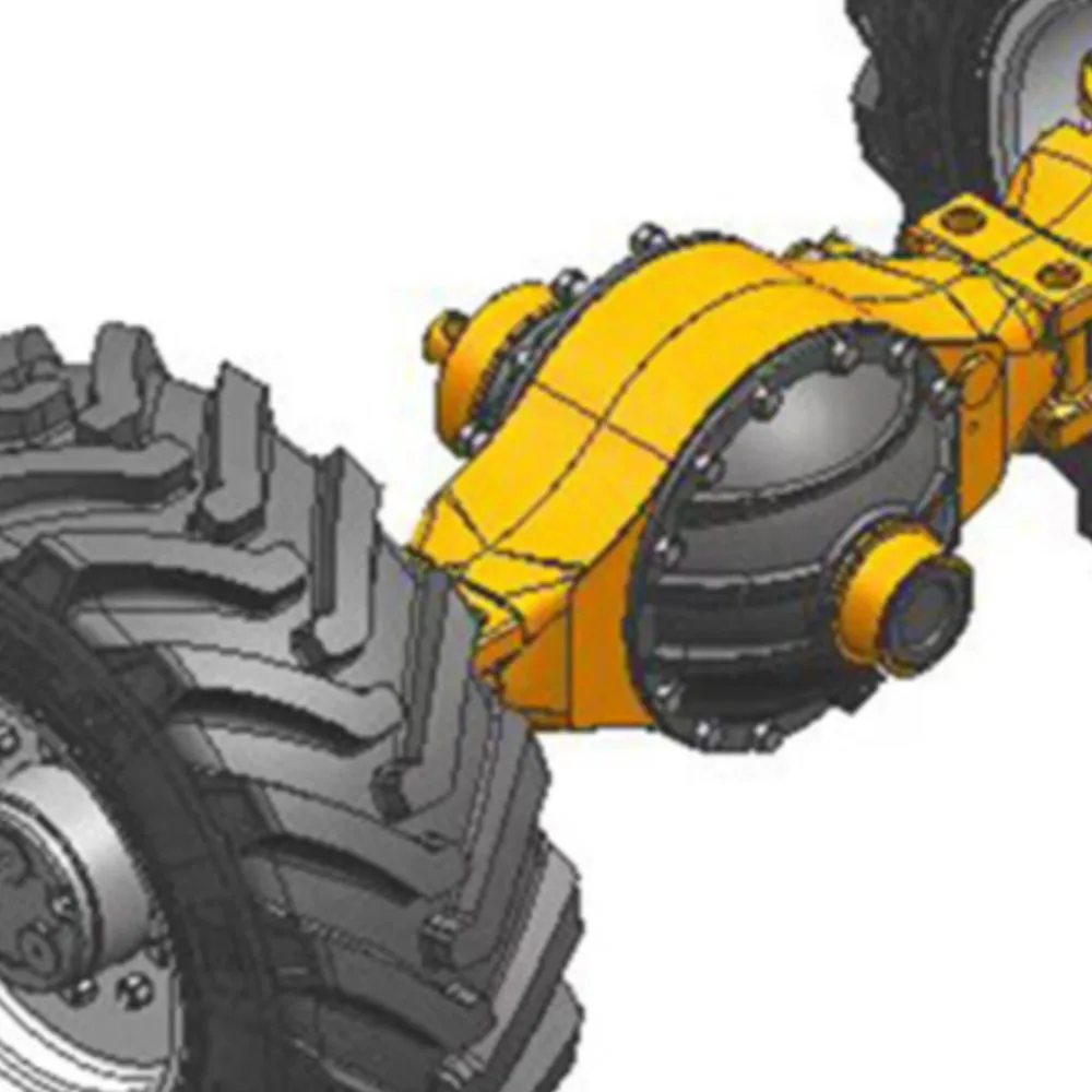 

LESU 52mm a Pair Front Wheel Hubs Metal Part For 1/14 Hydraulic RC Excavator Aoue Bl71 Backhoe Loader Digger Model Outdoor Toy