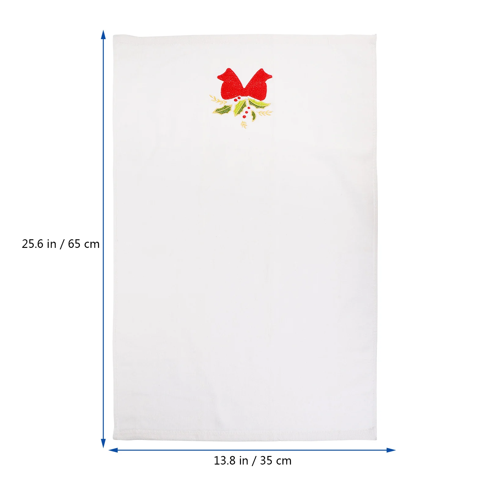 

Embroidered Towel Comfortable Touch Feeling Christmas Present Face Towels Cotton Hand Facial