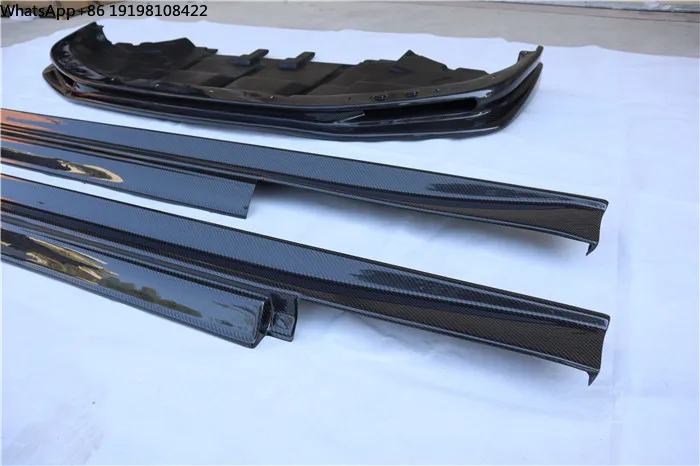 

High Quality Gtr R35 Carbon Front Lip, Side Skirt for R35 Front Splitter 2012-2018