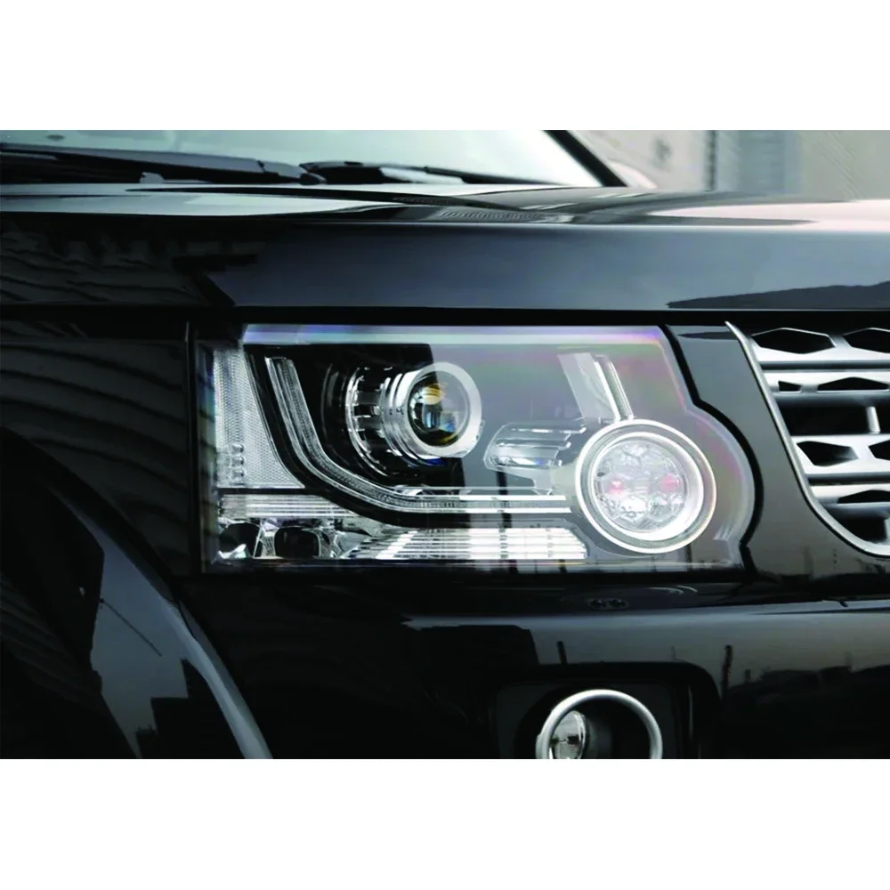 For Land Rover Discovery 4 LR4 2014 2015 2016 2017 Car Headlight Cover Headlamp Lampshade Shell Transparent Lamp Mask Glass Lens