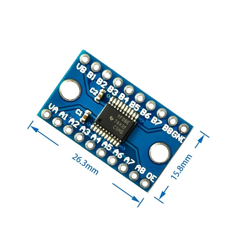 TXS0108E High-speed Full-duplex 8-channel Level Conversion Module 8-bit Bidirectional Voltage Converter