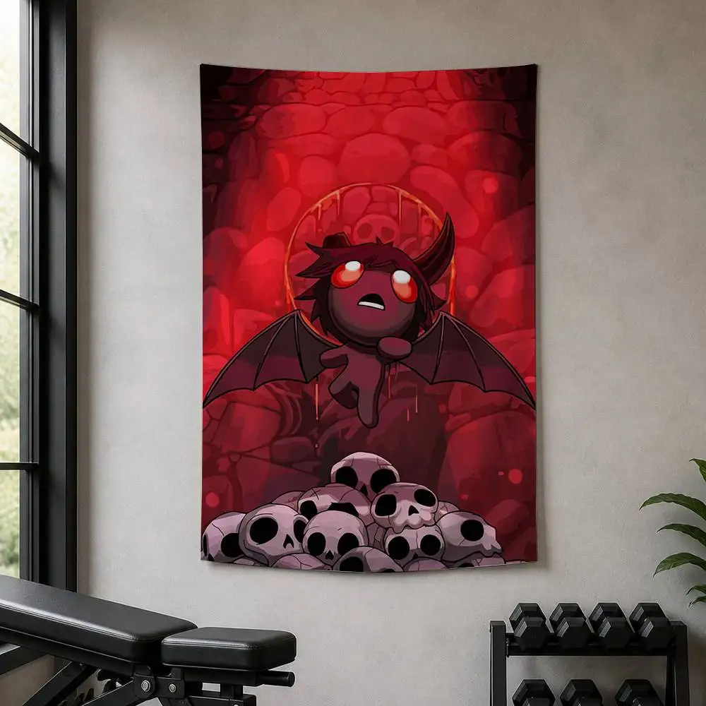 Game The B-Binding Of Isaac cute  Decorative Wall Flag Banner for Home Garden Garage Indoor Outdoor Decor