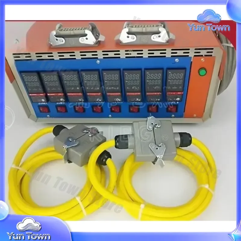 Hot Runner Temperature Control Box for Injection Molding Machines with 8 Sets SCR Module Preform Controller