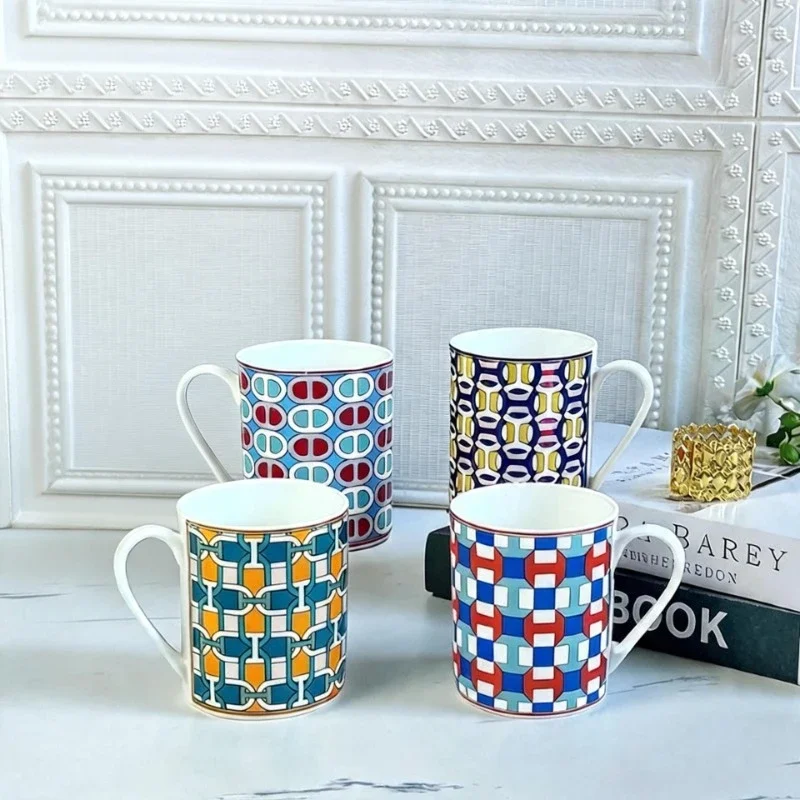 Personality Trend Simple Mug Ceramic Men's And Women's Milk Household Gift Water Cup Office Tea Cup
