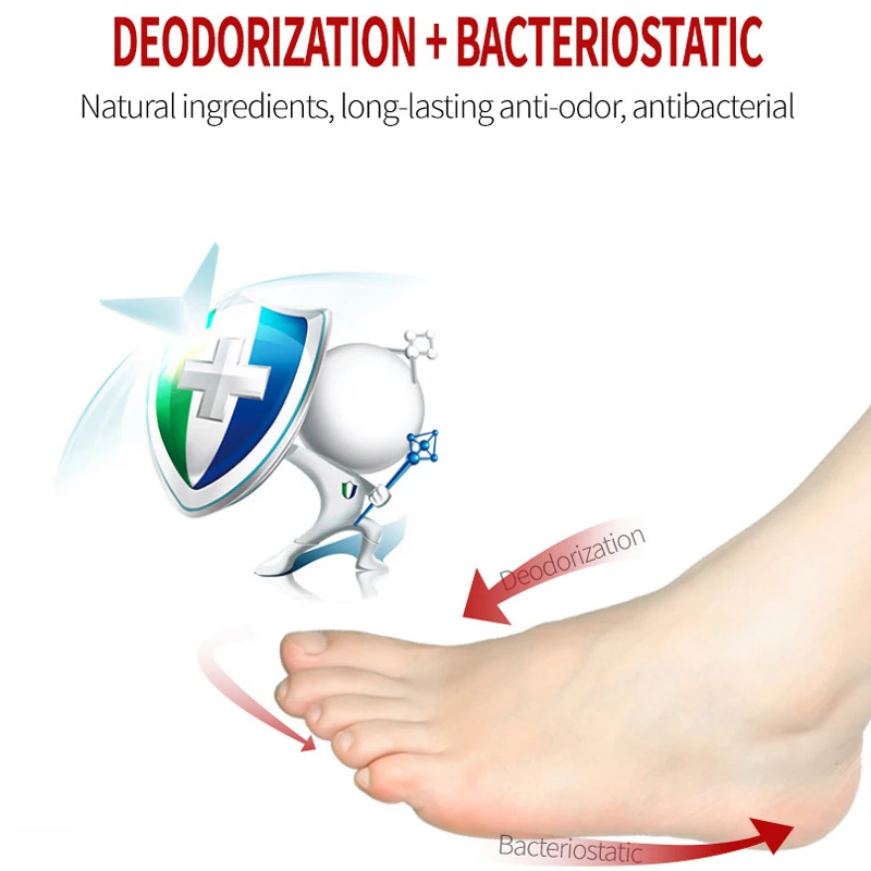 Foot Odor Spray Deodorant Odor Removal Spray Foot Artifact Footwear And Socks Feet Serum Anti-itch Anti-sweat Powder Foot Care