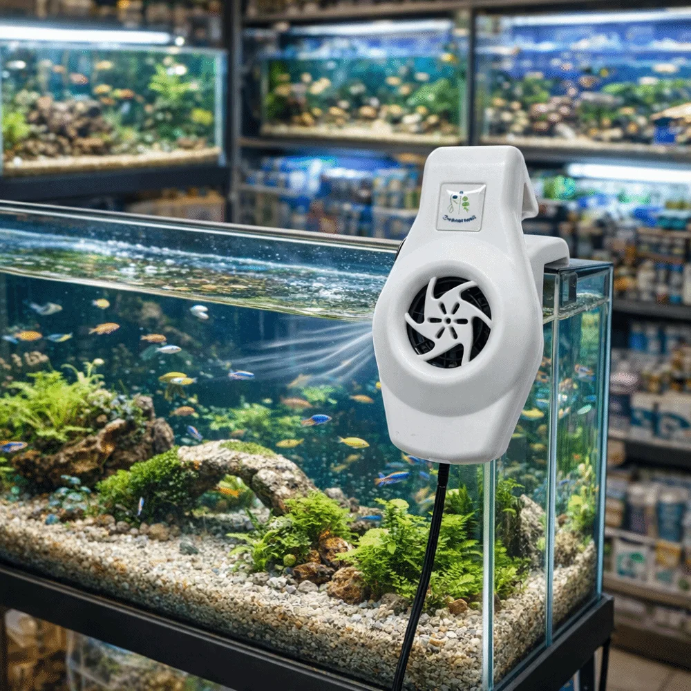 Leiser Aquarium-Kühlventilator – Aquarium Fish Background Bewertung und Preis