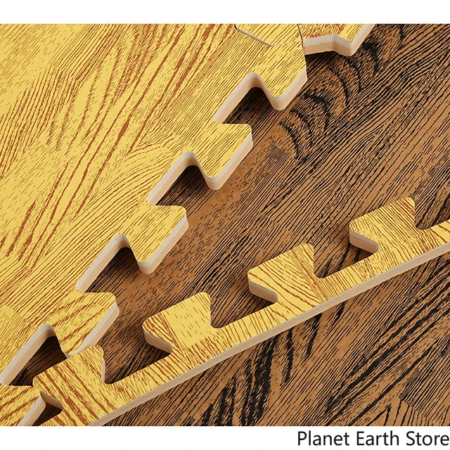 4/8/16/20Pcs Wood Grain Puzzle Mat 30x30x1CM Foam Play Mat Rug Floor Mat Carpet Play Mat Bedroom Decorative Interlocking Pad Mat 2 4/8/16/20Pcs Wood Grain Puzzle Mat 30x30x1CM Foam Play Mat Rug Floor Mat Carpet Play Mat Bedroom Decorative Interlocking Pad Mat 2