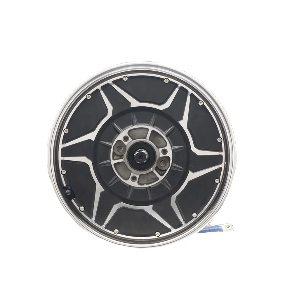 QSMOTOR 20000W 268 80H 20kW 72V Racing Hub Motor 12*3.5inch Powerful for High Speed Electric Motorcycles