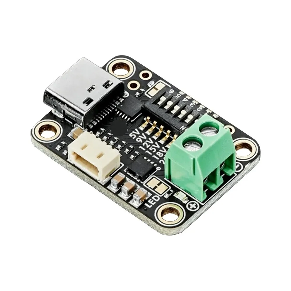 HUSB238 USB For PD Trigger Module DIP Switch Version for STEMMA QT For Qwiic Systems Microcontroller Development Board