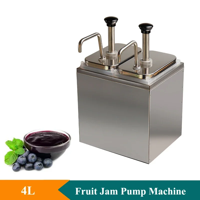 

Commercial Fruit Sauce Pump Machine Manual 2L 4L Cheese Dispenser Machine Stainless Steel Tomato Sauce Pump Machine