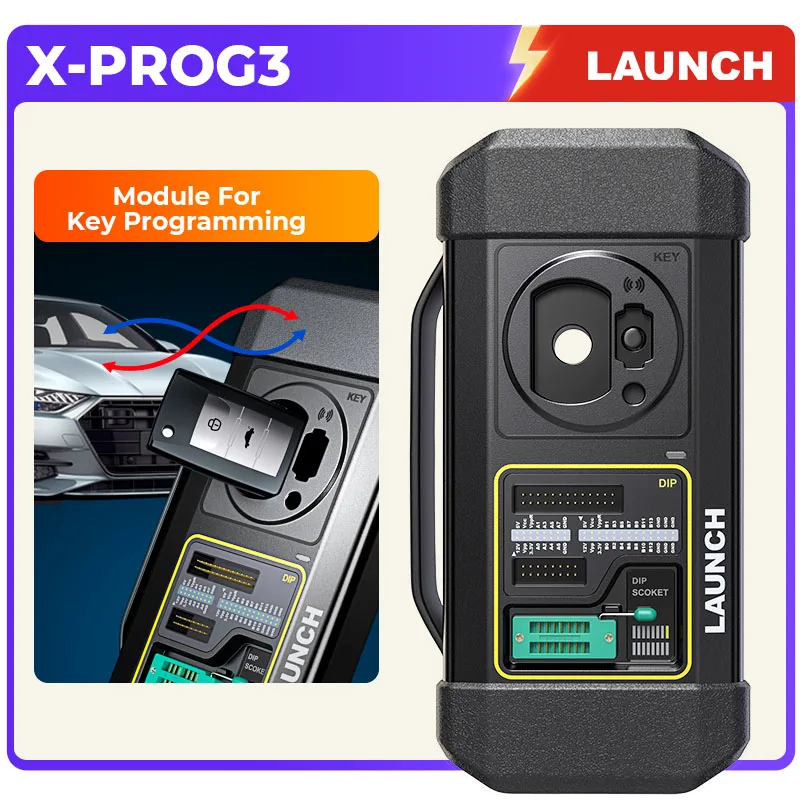 LAUNCH X431 X-PROG3 Autoschlüssel-Programmierer OBD2-Scanner XPROG3 Wegfahrsperre Smart Keys Fernbedienung X Prog3 für Launch Pro X431 V PLUS