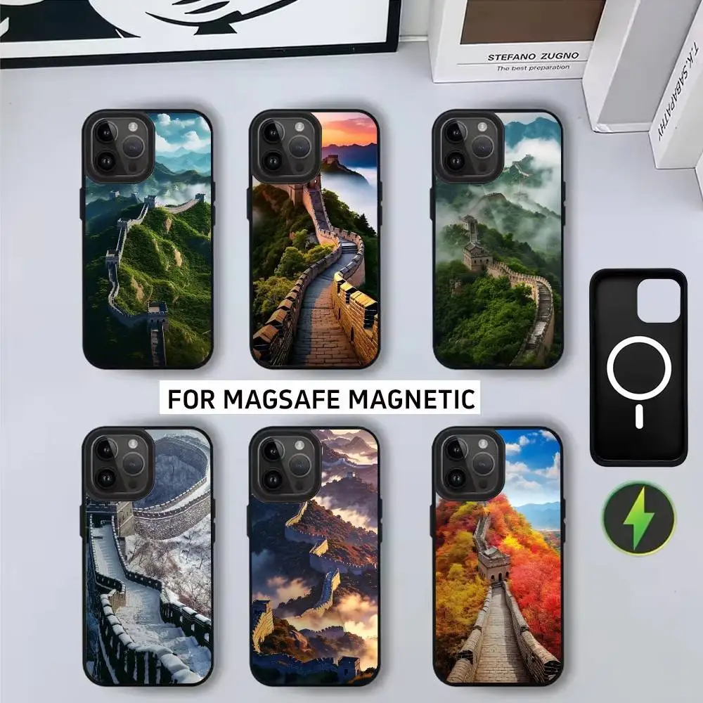 

Like dargon The G-Great W-Wall Phone Case For iPhone17,16,15,14,13,12,11 Plus,Pro Magnetic with Magsafe Wireless Charging