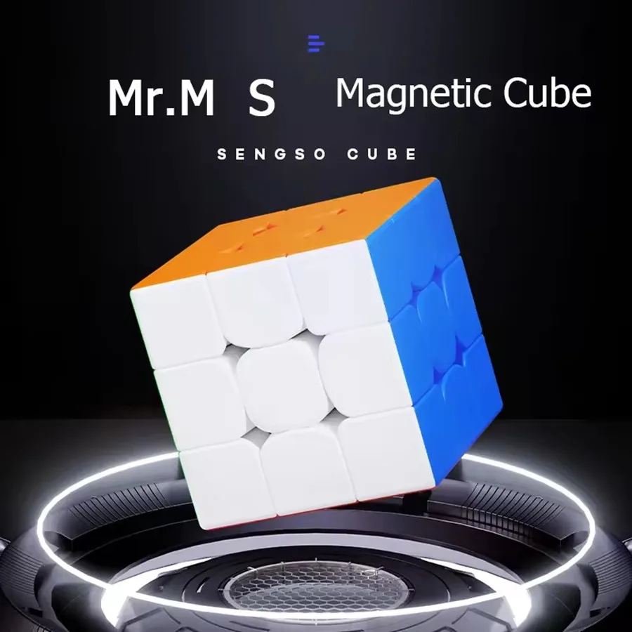 Mr. M, The Master of Cube SS, Is Magnetic 3×3, Which Is Used for Education and Is Also A Good Educational Toy and Gift.