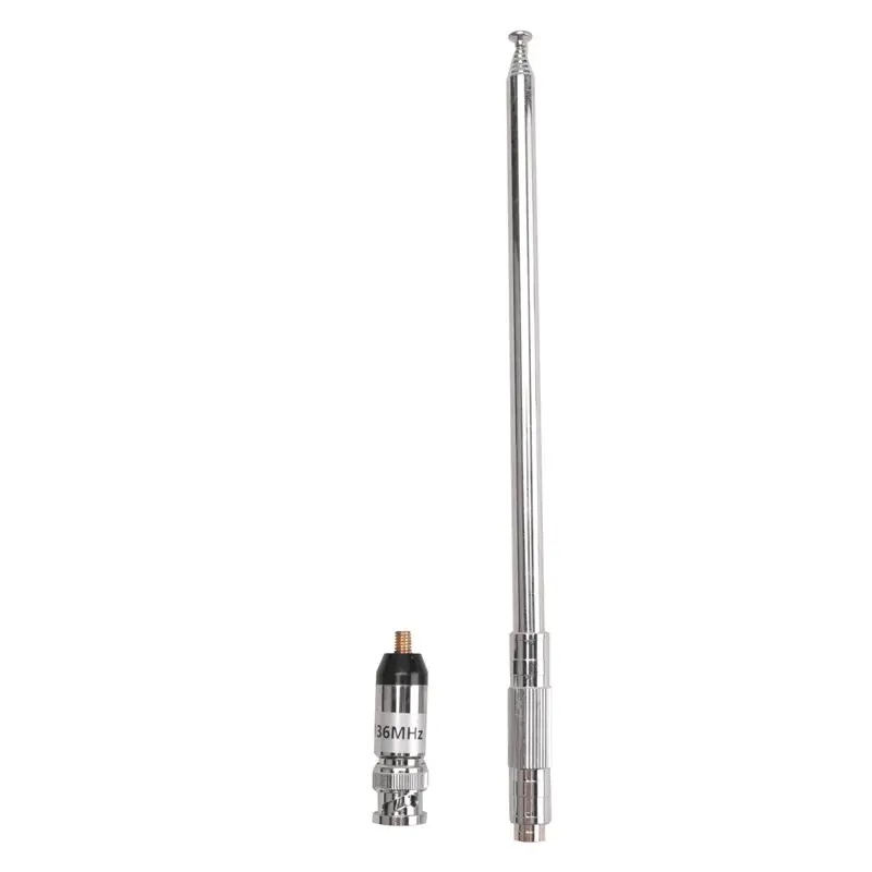 

!【Top Deals】118-136MHZ BNC Telescopic Antenna High Gains Airband Antenna For TH-28A TH-48A TH-78A Aviation Frequency
