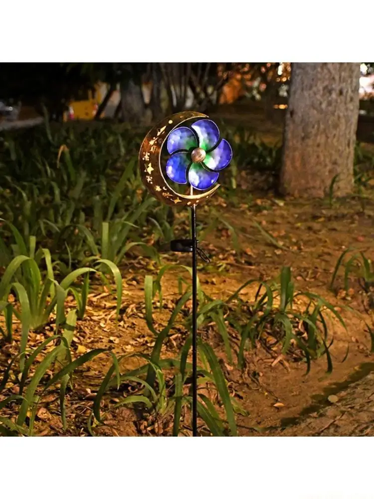 QX2E Permanent Metal spiritual Light Outdoor Dynamic garden decoration
