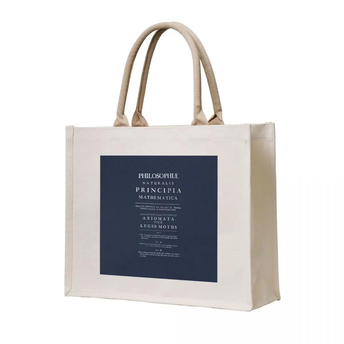 

Antique physics: Newton's Laws of Motion from Principia Mathematica Tote Bag custom tote bag Gift bags