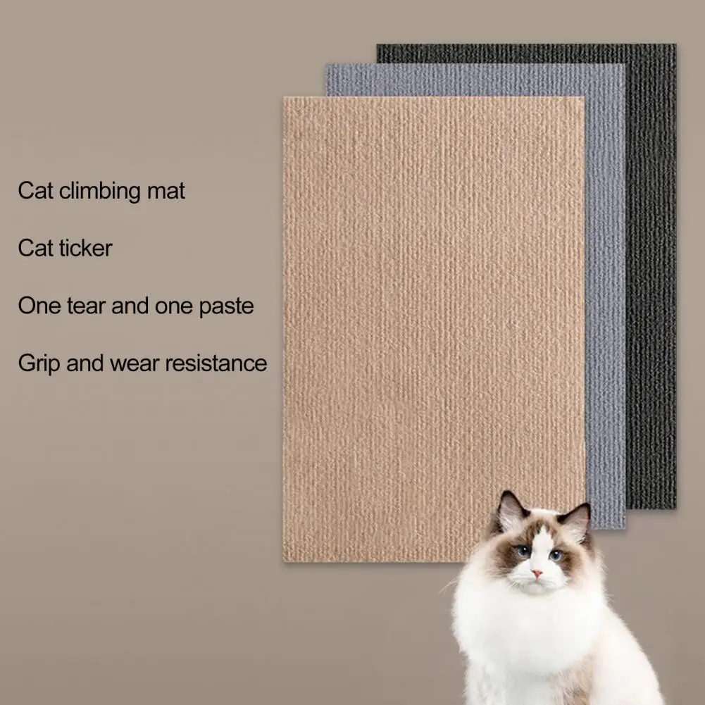 Self Adhesive Cat Scratching Mat Furniture Scratching Board Wall Anti Cat Scratch Sofa DIY Scratch Board Pet Supplies