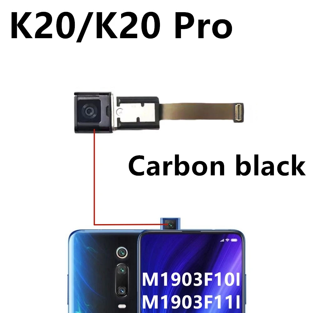 Front Rear Camera For Xiaomi Redmi K20 Pro Mi 9T Pro Frontal Selfie Wide Back Facing Main Backside Camera Model Flex Cable