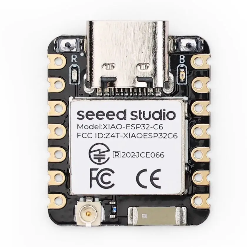 ESP32C6 WiFi Development Board Seeedstudio WiFi6 Bluetooth Zigbee Smart Home Wearable