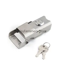 stainless steel lock side box tool case lock bag part hardware Motorcycle Aluminum alloy trunk fixed buckle diy handmade