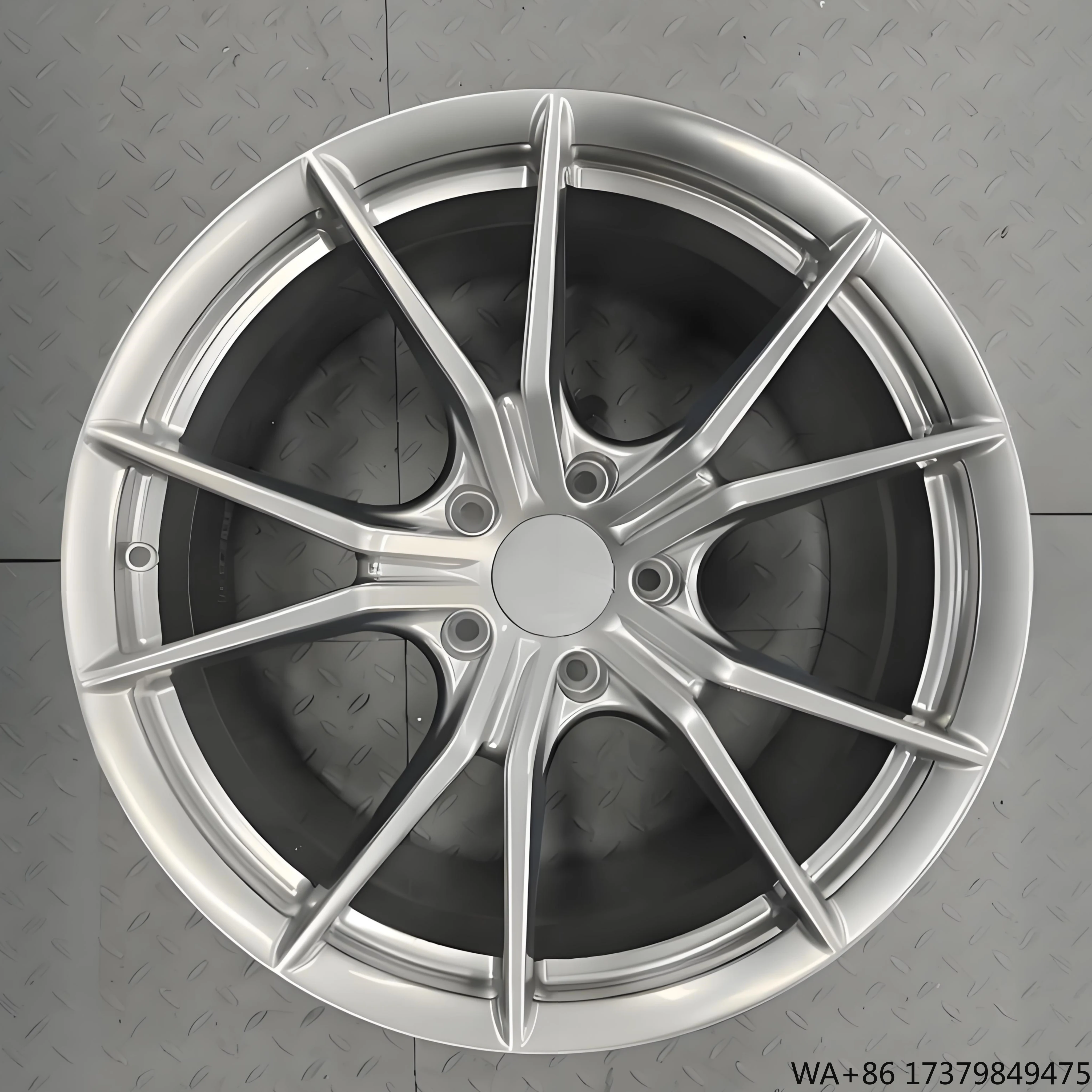 

Custom Single Forged Silver 5x139.7 5x98 5x165.1 GT Wheel for Porsche for BMW for Benz AMG 20-40mm ET 98mm PCD Aluminium Alloy