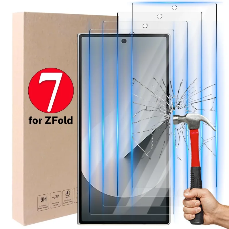 3/2/1 шт. закаленное стекло премиум-класса для Samsung Galaxy Z Fold 7 HD прозрачная защитная пленка для экрана Samsung Galaxy ZFold7 твердость пленки 3/2/1 шт. закаленное стекло премиум-класса для Samsung Galaxy Z Fold 7 HD прозрачная защитная пленка для экрана Samsung Galaxy ZFold7 твердость пленки