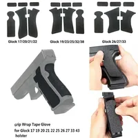 Non-slip Rubber Texture Grip Wrap Tape Glove GLOCK G 17 19 20 21 22 23 25 26 27 32 33 38 Hunting Pistol Gun Accessories