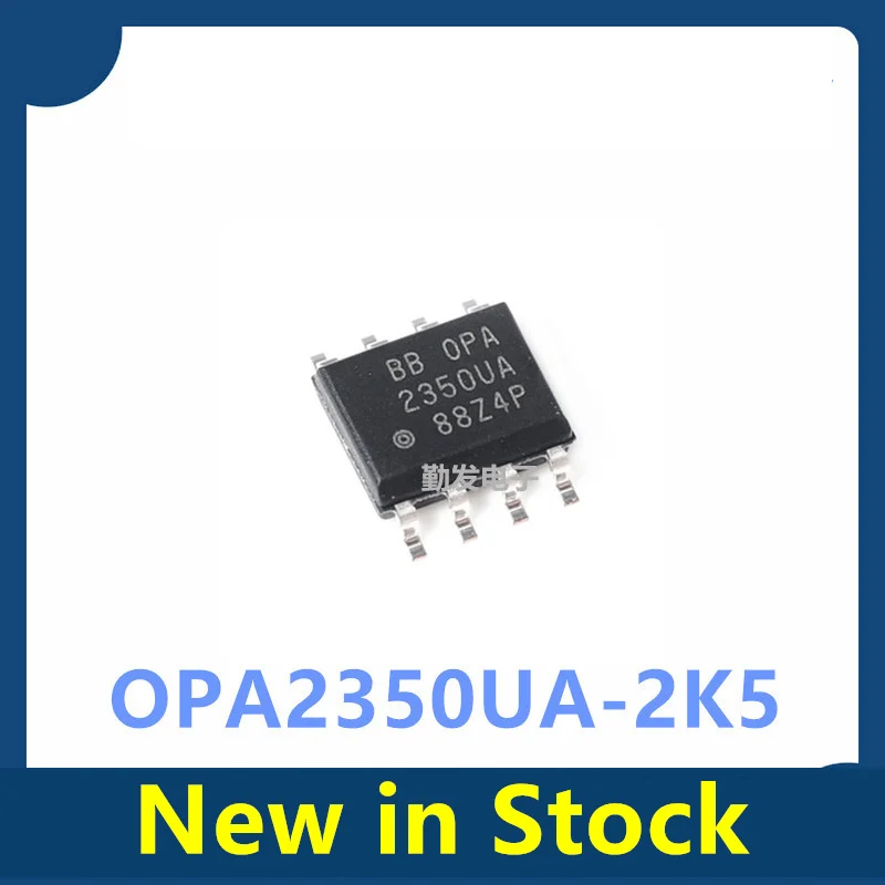 10PCS OPA2350 OPA2350UA/2K5 surface-mount SOIC-8 rail-to-rail operational amplifier