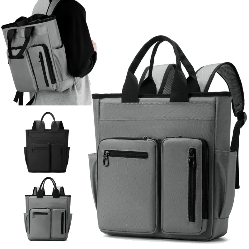 

Деловой рюкзак большой емкости для поездок на работу, офисный рюкзак для мужчин и женщин, сумка для ноутбука, школьная сумка для подростков, сумка на два плеча